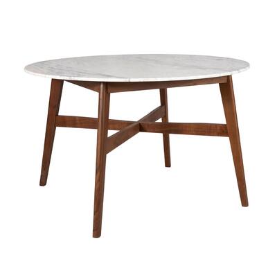 Marconi Round Marble Dining Table