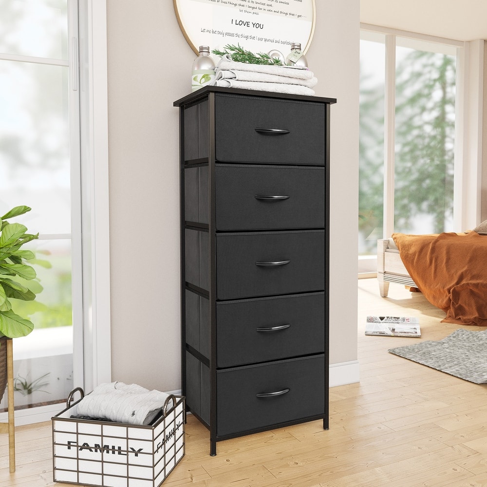 Pellebant 5 Drawers Vertical Storage Tower Organizer