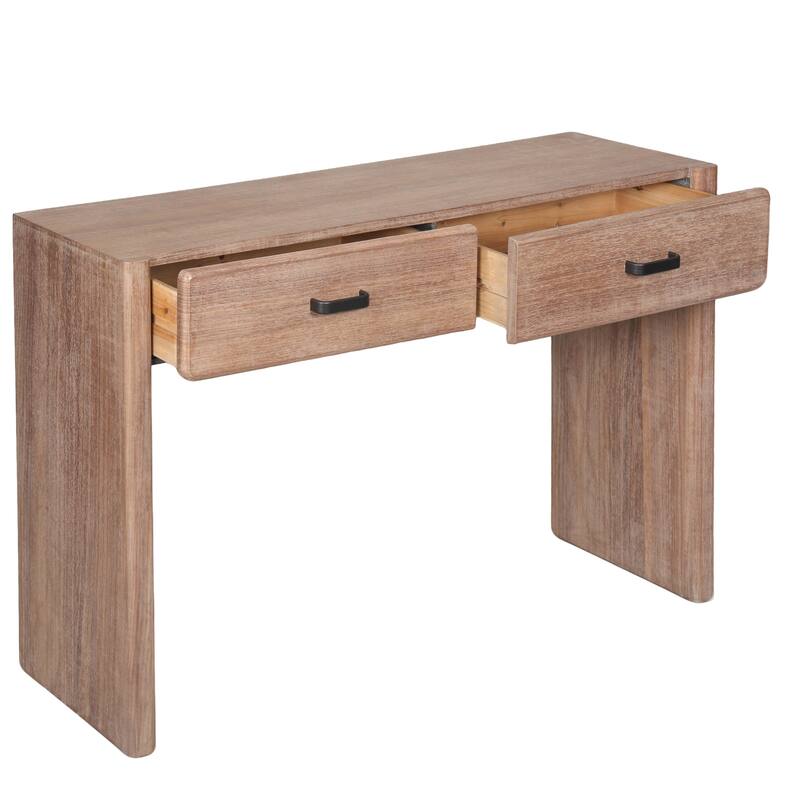 SAFAVIEH Couture Wynnrosa 2-Drawer Console Table - 49"W x 13"D x 30"H