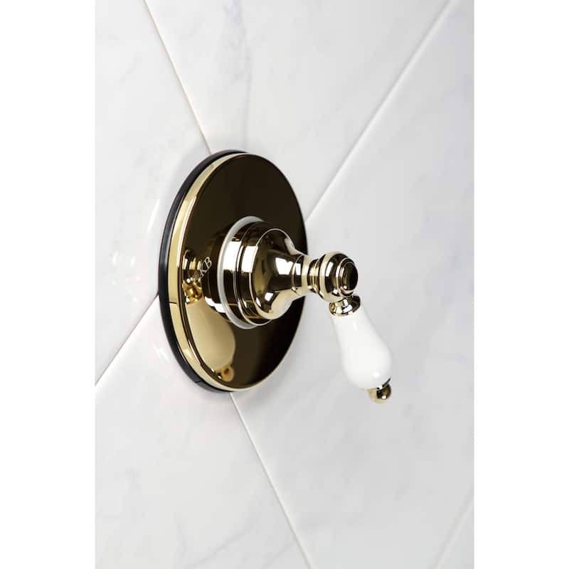 Kingston Brass Single-Handle Three-Way Diverter Valve with Trim Kit