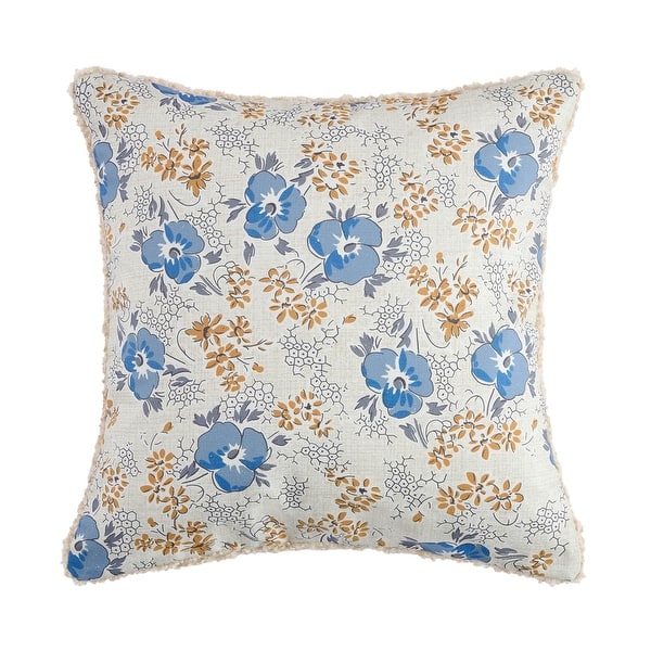 slide 2 of 18, Tasha Polizzi for Paseo Road Western Design Teddy-Backed Bouclé Plush Pillow, 18" x 18" Sandra 