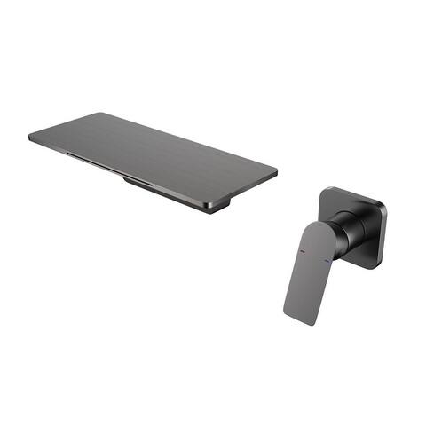 Wall mount Waterfall Bathroom Sink Faucet