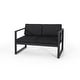 preview thumbnail 11 of 40, Navan Outdoor 4-piece Conversation Set by Christopher Knight Home