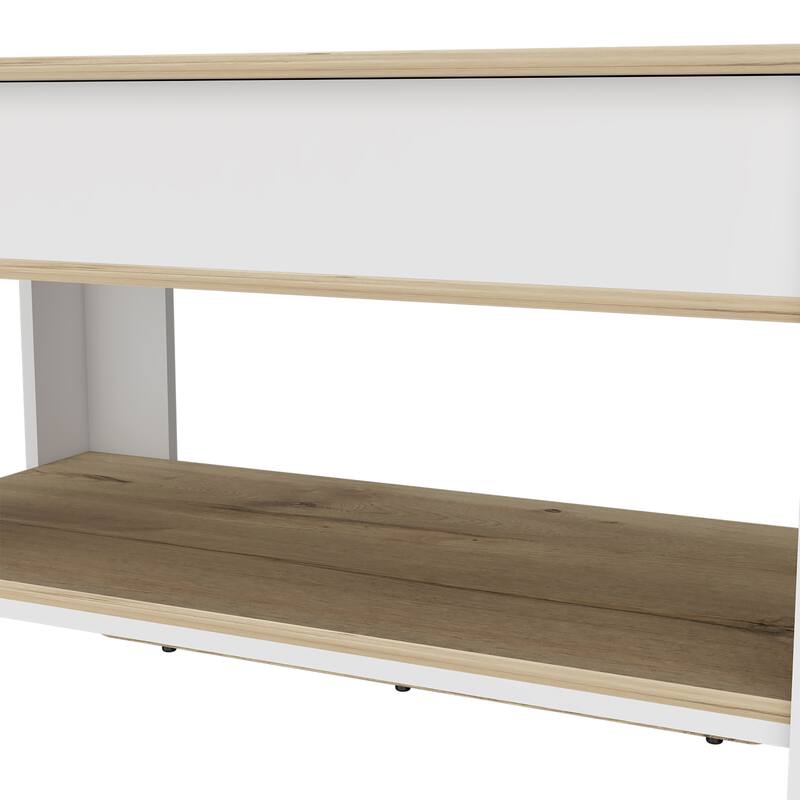 Storage Table Extendable Table Shelf Lower Shelf