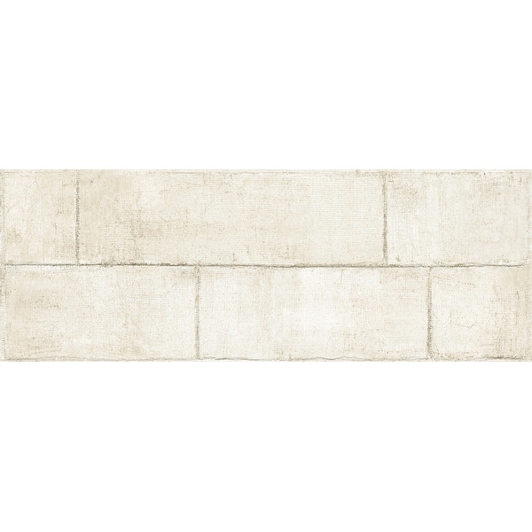 Emser Tile W86AGEN1747 Agenda - 16-3/4" x 46-7/8" Rectangle Floor and Wall Tile - Smooth Stone Visual