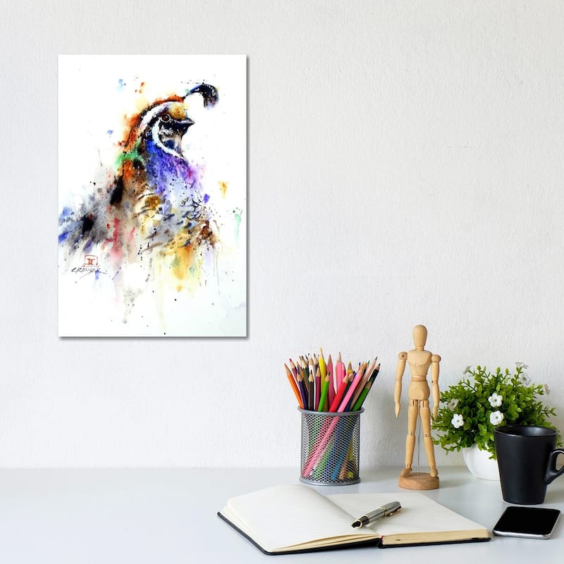 iCanvas "Noblebird" by Dean Crouser Canvas Print - 12x8x0.75