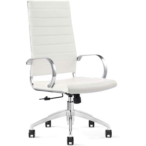 GM Seating Ribbed High Back Desk Chair Lumbar Support - N/A