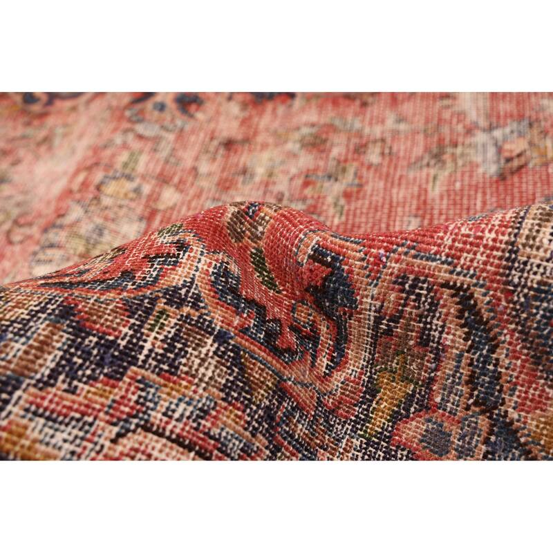 ECARPETGALLERY Hand-knotted Antalya Vintage Red Wool Rug - 9'8 x 12'1