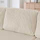 preview thumbnail 34 of 45, U shape Modular Sectional Sofa, Compressed Sectional Sofa Modern Minimalist Style Corduroy Couch