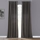 preview thumbnail 81 of 101, Exclusive Fabrics Italian Faux Linen Curtain (1 Panel)