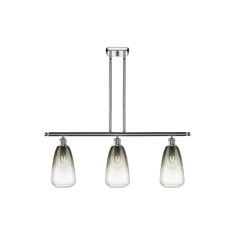Innovations Lighting Endless Possibilities Ballston - Brookhaven Almond - 3 Light 36" Stem Hung Island Light