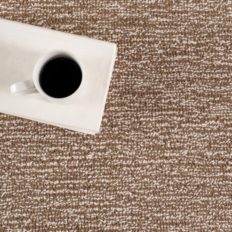 Nuloom Elira Solid Bordered Area Rug