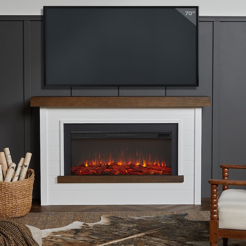 Bernice Landscape Electric Fireplace by Real Flame