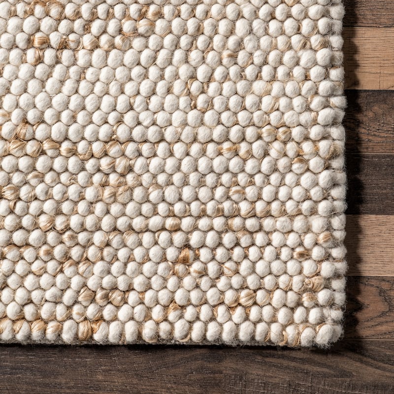 Nuloom Deeanna Casual Textured Wool Area Rug