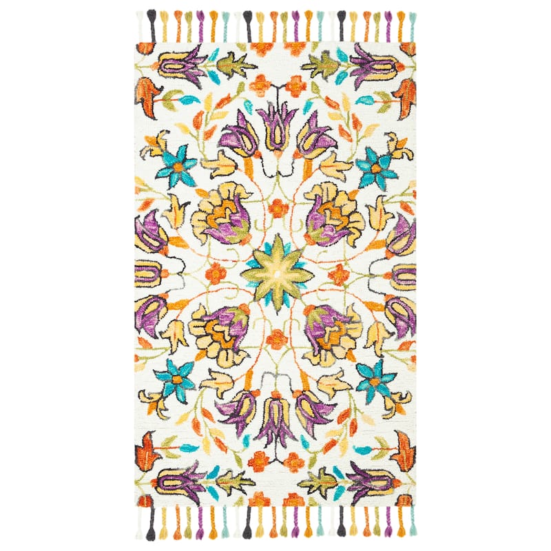 SAFAVIEH Handmade Aspen Chien Boho Tribal Wool Rug