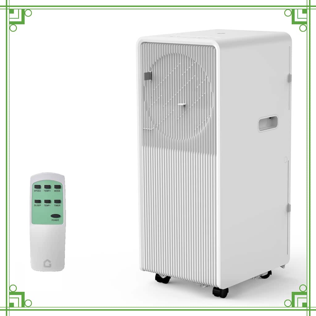 8000 BTU 3-in-1 Portable Air Conditioner with Remote