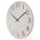 preview thumbnail 18 of 24, Infinity Instruments Vogue 12-inch Round Wall Clock - 12 x 1.25 x 12