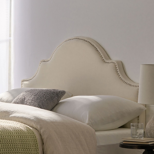 Studded store upholstered headboard