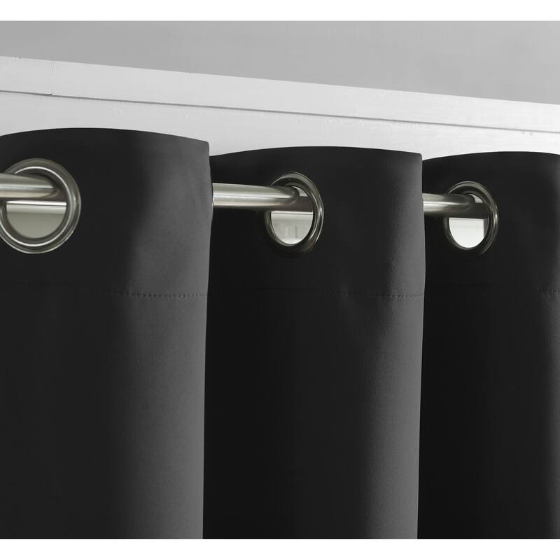 Window Curtains With Blackout Design (Set of 2)