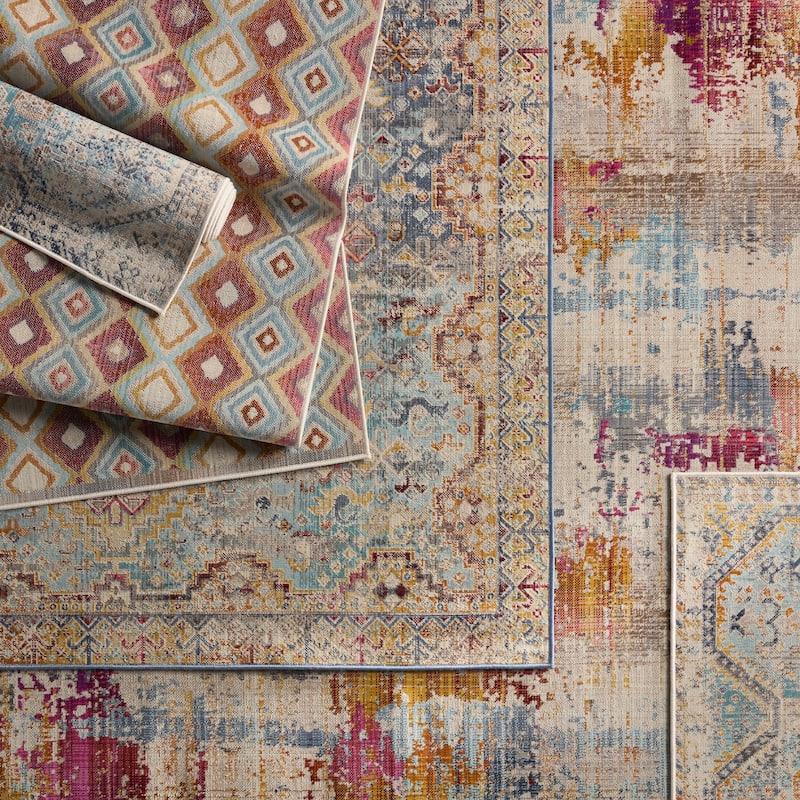 Marquess Indoor/Outdoor Medallion Rug