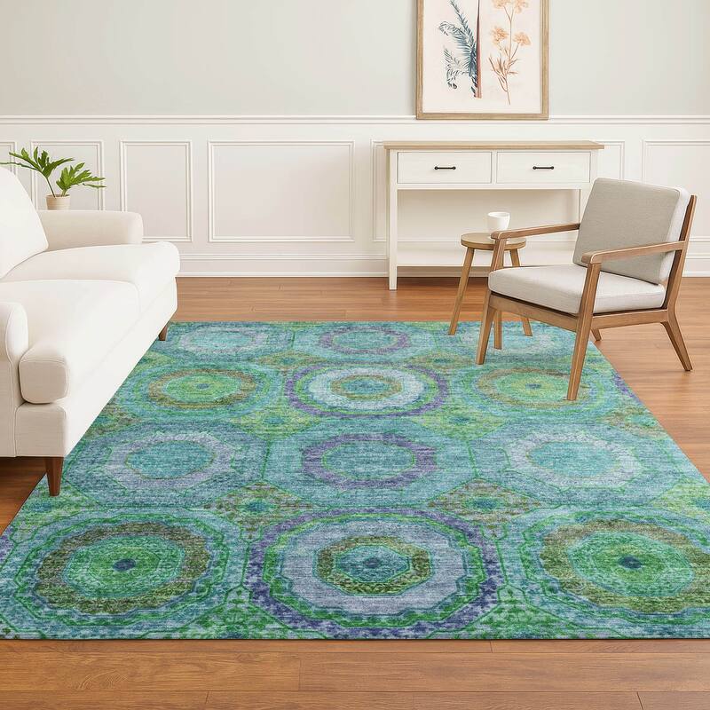 Premium Washable Super Soft Traditional Mamluk Mayfield Rug