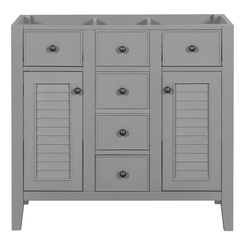 Modern Bathroom Vanity without Sink, Cabinet Base Only