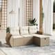 Option Beige and cream Large