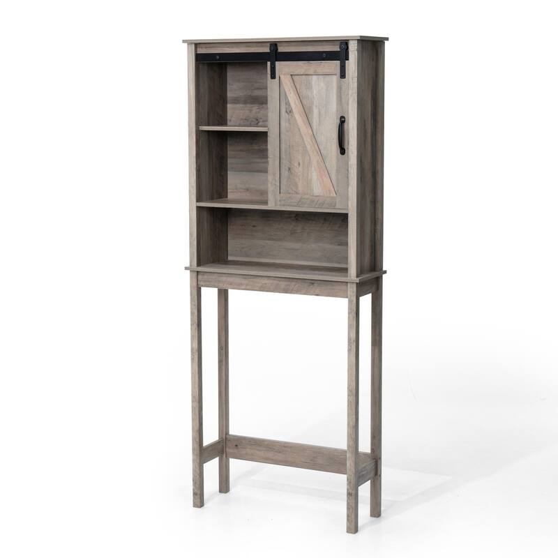 Bath Storage Cabinet Bathroom Space Saver Over the Toilet Bath Fixtures Bathroom Organizer Shelf - See Picture