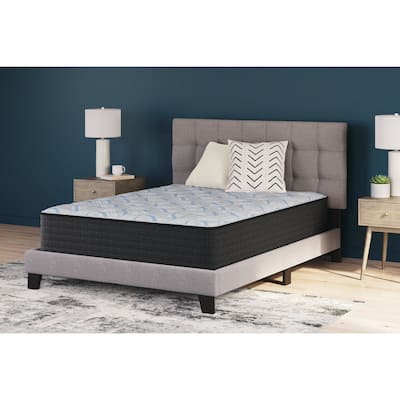 Signature Design by Ashley Elite Springs Gray/Blue Twin Mattress