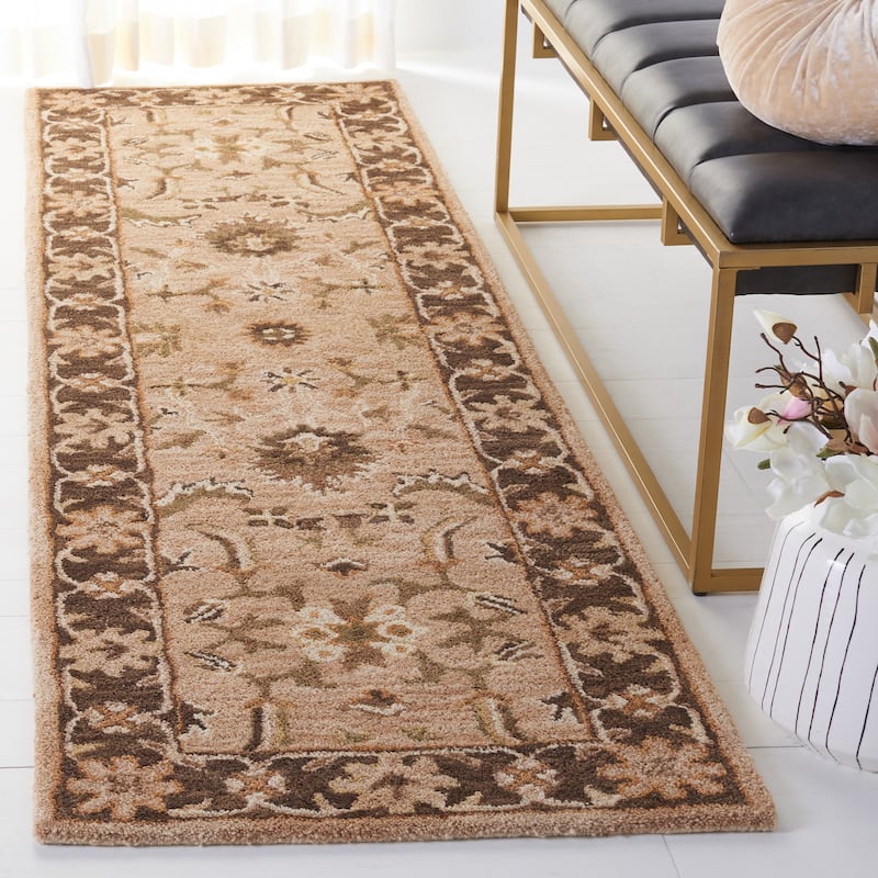 SAFAVIEH, Handmade Anatolia Patricie Traditional Oriental Hand-spun Wool Rug