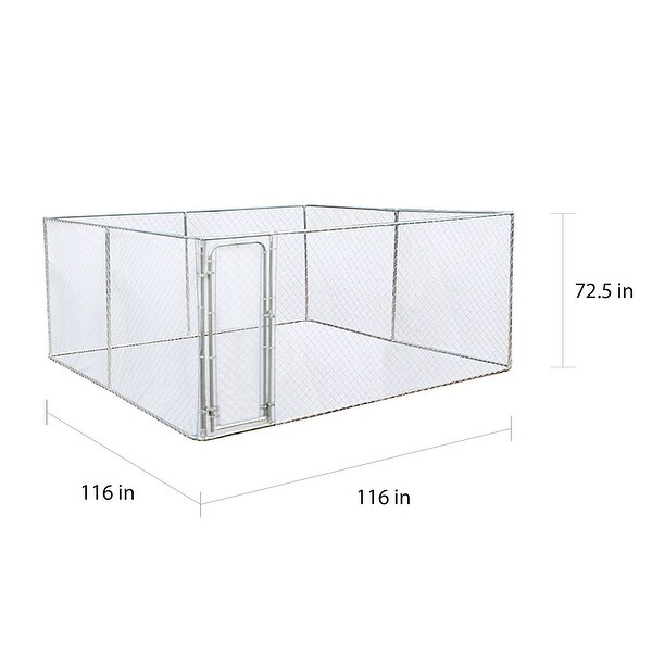 20x20 dog fence top