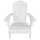 preview thumbnail 9 of 85, Vineyard HIPS Outdoor Folding Eco-Friendly All Weather Seashell Adirondack Chairs (12-Piece Conversation Set)
