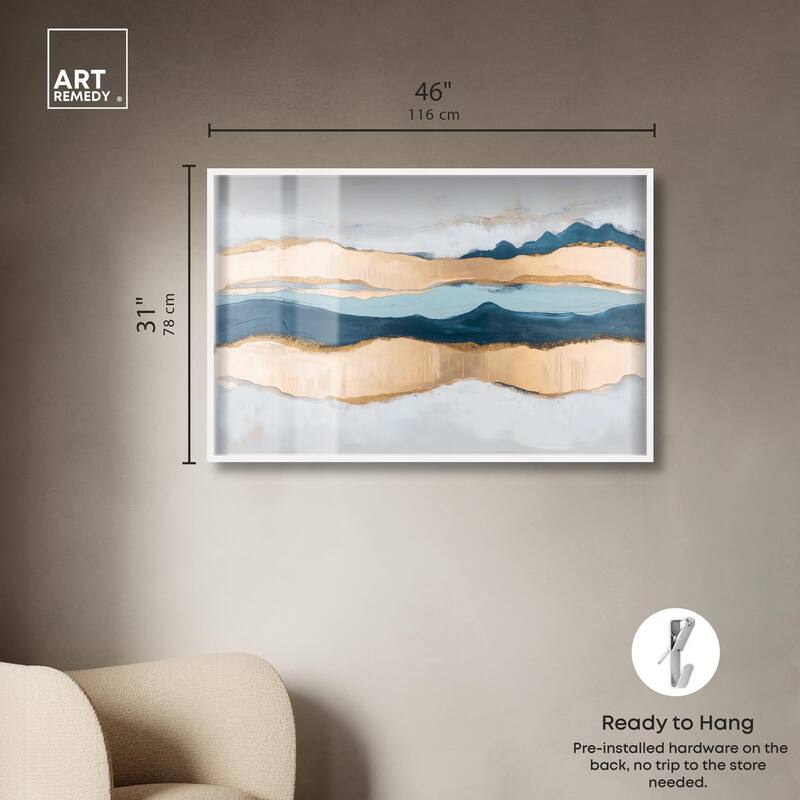 Blue Ridge I Shadowbox by Art Remedy