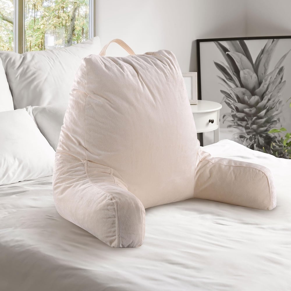 Cheer Collection Memory Foam Support Reading, TV Pillow