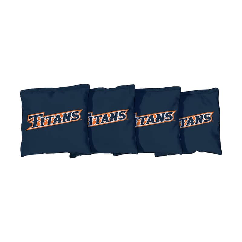 Cal State Fullerton Titans Blue Cornhole Bags - All-Weather Resin Filled