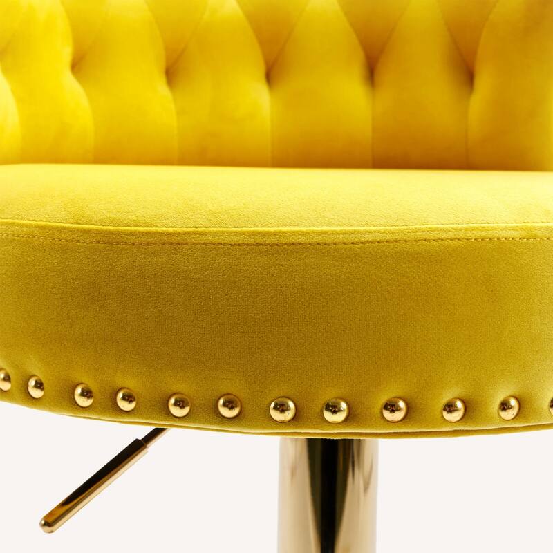 Set of 2 Adjustable Counter Height Chairs