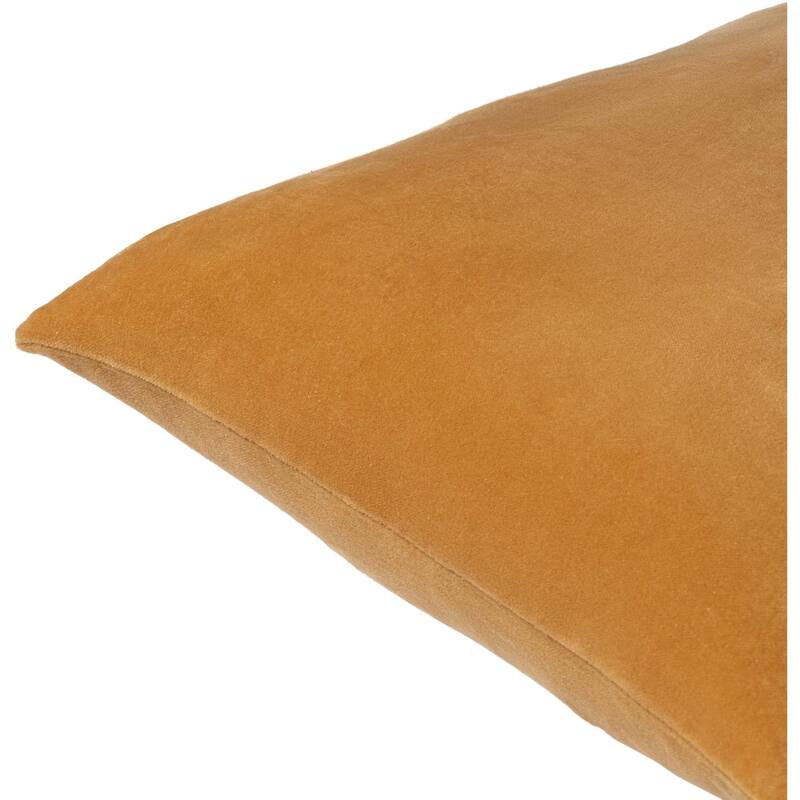 Artistic Weavers Deveron Cotton Velvet Solid Throw Pillow
