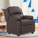 preview thumbnail 3 of 10, Deluxe Padded Kids Sofa Armchair Recliner Headrest Children w/ Storage - Single