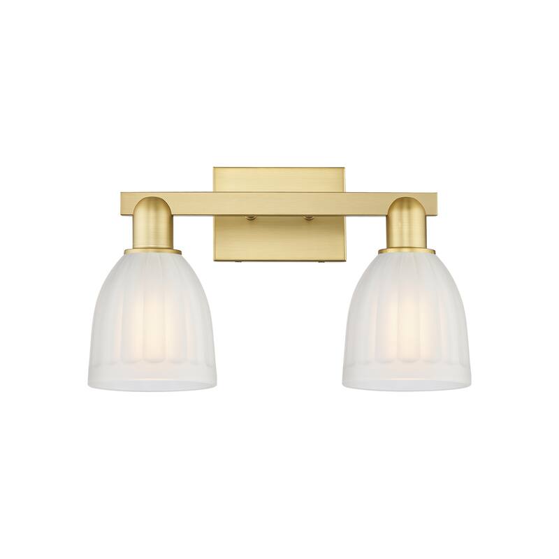 Innovations Lighting Endless Possibilities Arcadia - Brookfield - 2 Light 17" Bath Vanity Light - Satin Gold