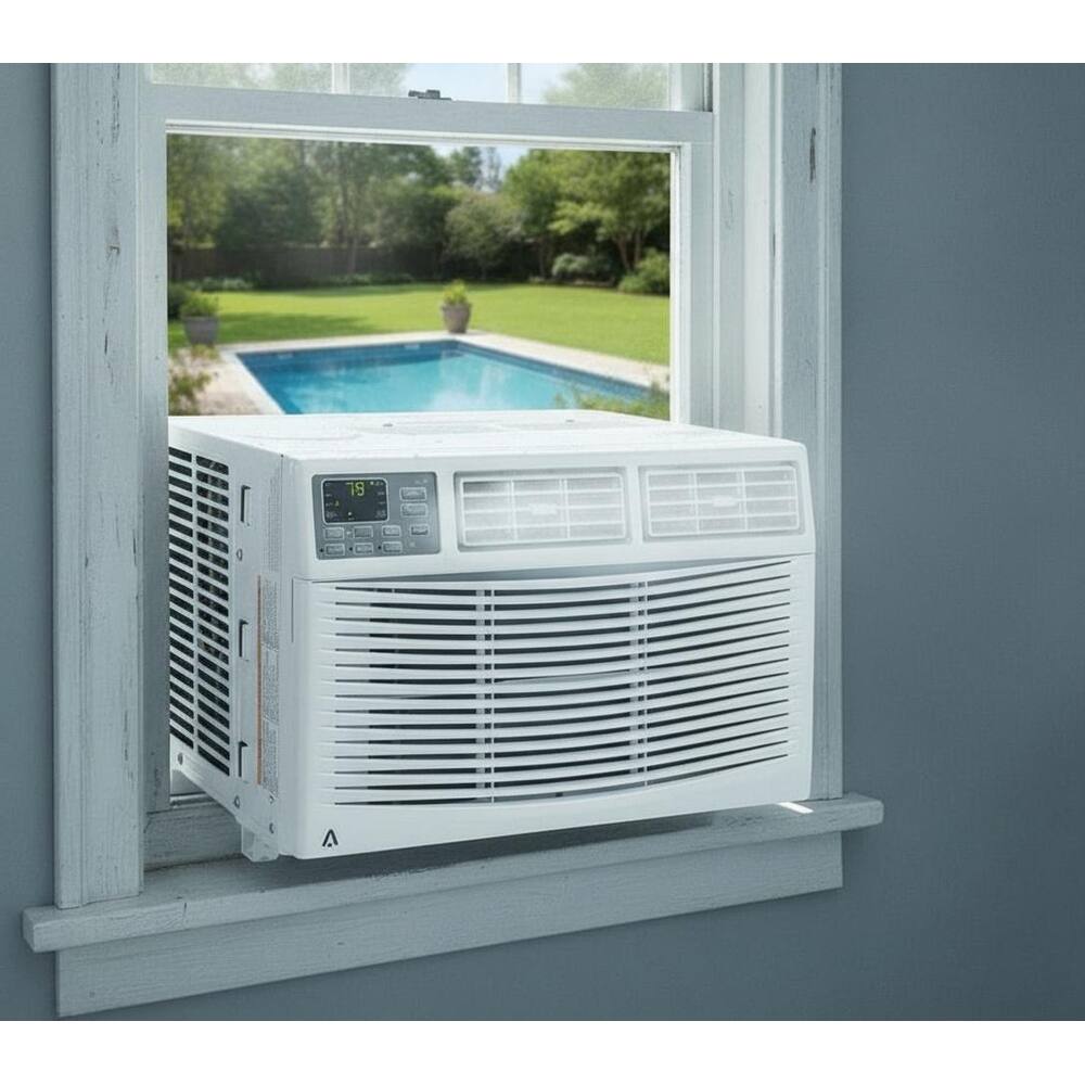 10000 BTU Window Air Conditioner, Fast Cooling to 450 Sq.Ft., Remote & App Control