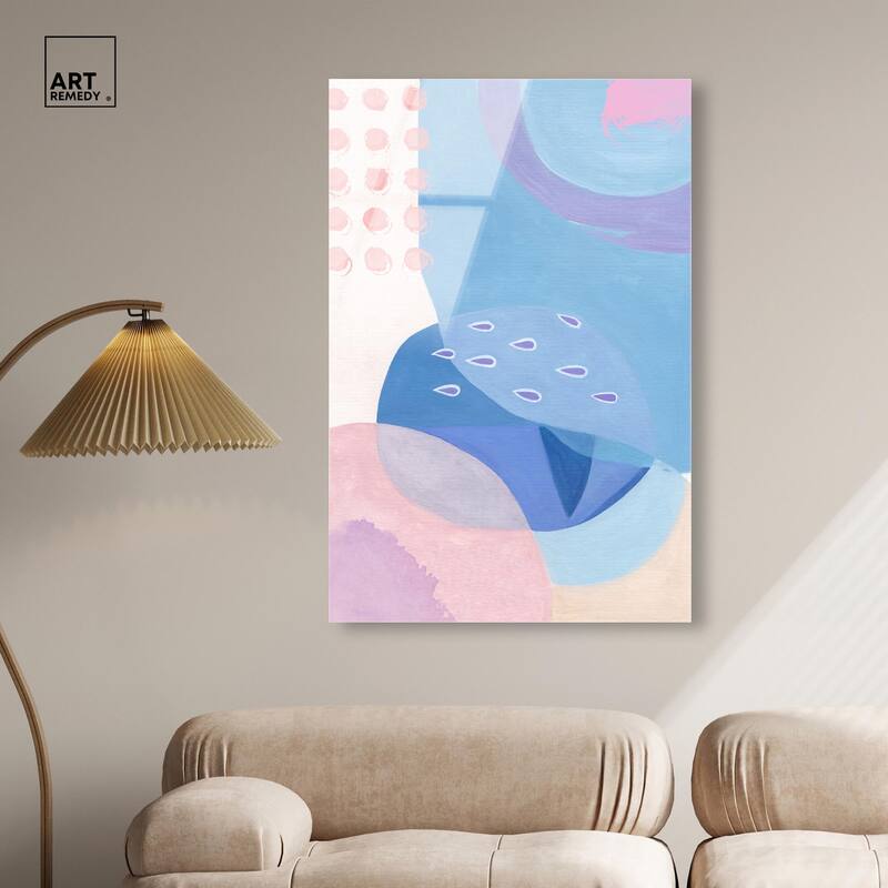 Doll Memories - Pretty Blue II Acrylic by Art Remedy, Ready to Hang