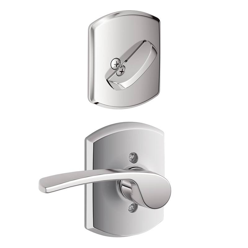 Schlage Merano Right Handed One-Sided Dummy Interior Pack with