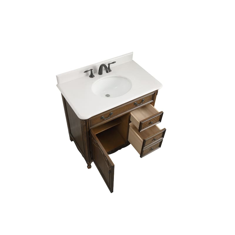 36" Bathroom Vanity Sink