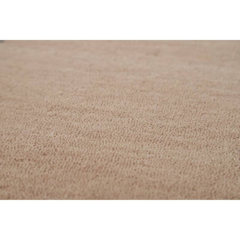 Hand Knotted Oriental 100% Wool Carpet Tribal Animal Pictorial Peach Gabbeh Runner Rug - 4' 9'' X 2' 3''