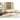 SAFAVIEH Modern Glam Moon Arc Cream/Gold Bench - 38" x 18" x 18.3"
