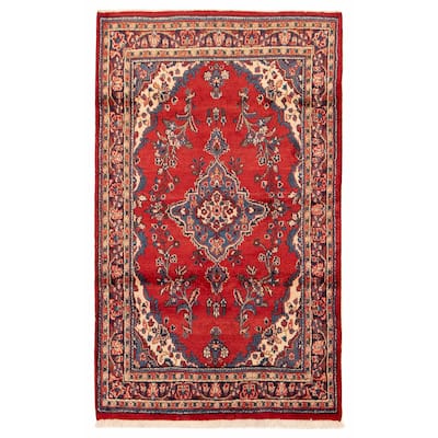 Andelz Red Rug 4'2" x 7'0" - 4'2 x 7'0
