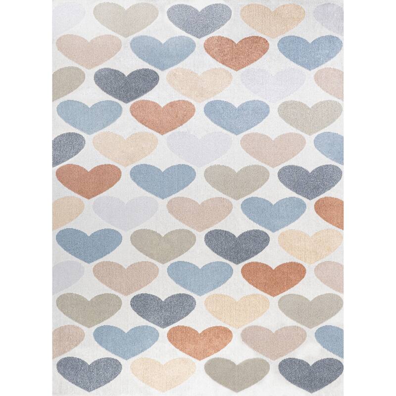 JONATHAN Y Minha Geometric Striped Area Rug - 8 X 10