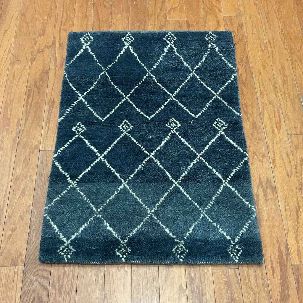 HERAT ORIENTAL Handmade Wool Rug - 2' X 3'