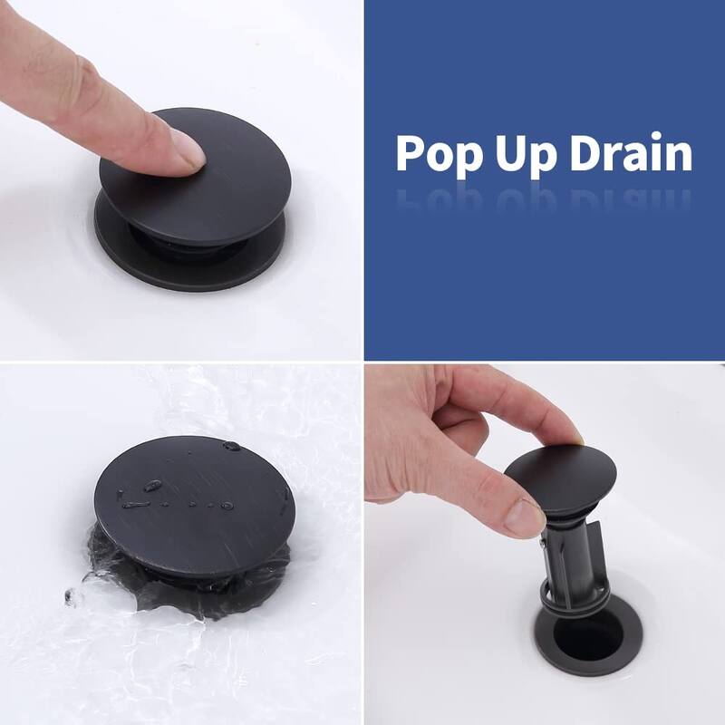 Bathroom Sink Faucet Bathroom Faucet Pop Up Drain Supply Lines