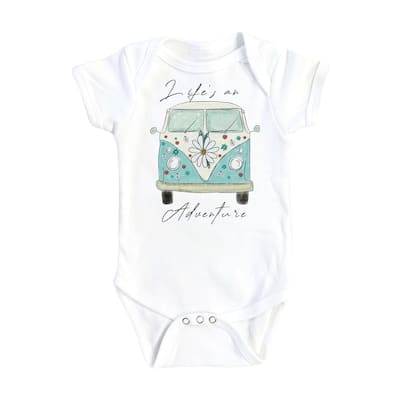 Adventure Life - Baby Boy Girl Clothes Infant Bodysuit Funny Cute Newborn